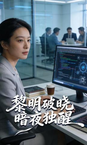 短剧《黎明破晓暗夜独醒》海报