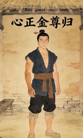 短剧《心正金尊归》海报