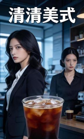 短剧《清清美式》海报