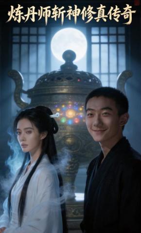 短剧《炼丹师斩神修真传奇》海报