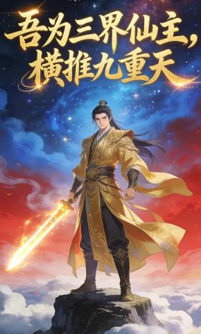 短剧《吾为三界仙主，横推九重天》海报