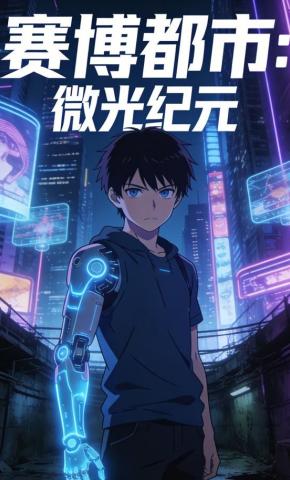短剧《赛博都市：微光纪元》海报