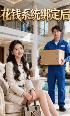 短剧《花钱系统绑定后》海报