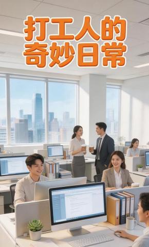 短剧《打工人的奇妙日常》海报