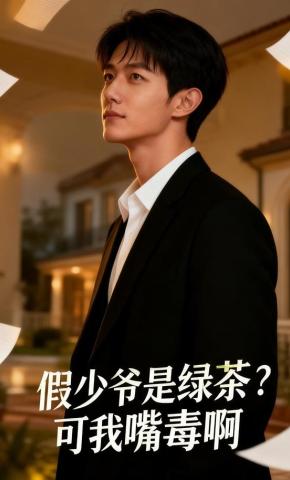 短剧《假少爷是绿茶？可我嘴毒啊》海报