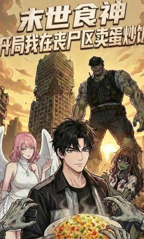 短剧《末世食神：开局我在丧尸区卖蛋炒饭》海报
