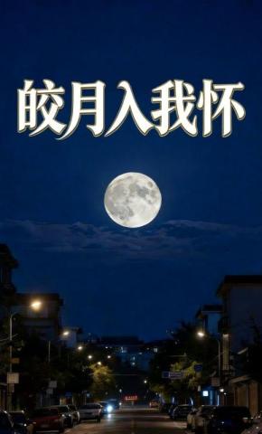 短剧《皎月入我怀》海报