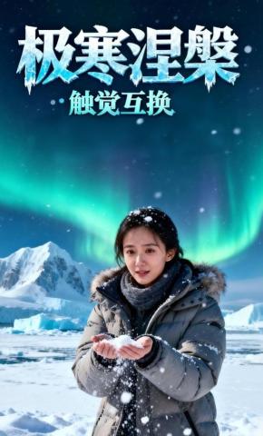 短剧《极寒涅槃：触觉互换》海报