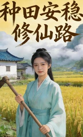 短剧《种田安稳修仙路》海报