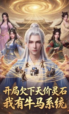 短剧《开局欠下天价灵石我有牛马系统》海报