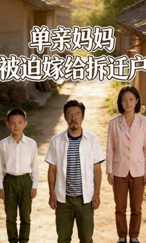 短剧《单亲妈妈被迫嫁给拆迁户》海报