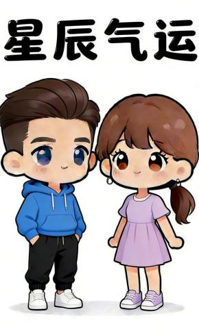 短剧《星辰气运》海报