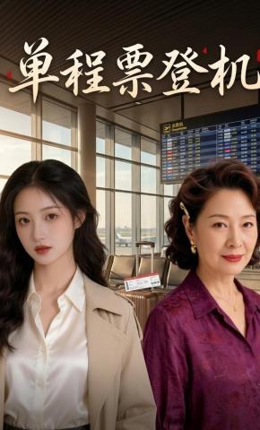 短剧《单程票登机》海报