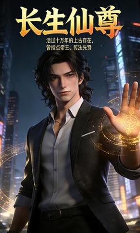 短剧《长生仙尊》海报