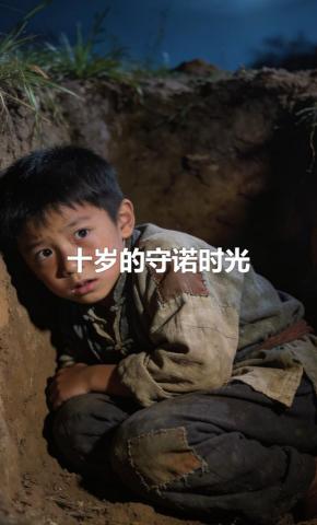 短剧《十岁的守诺时光》海报