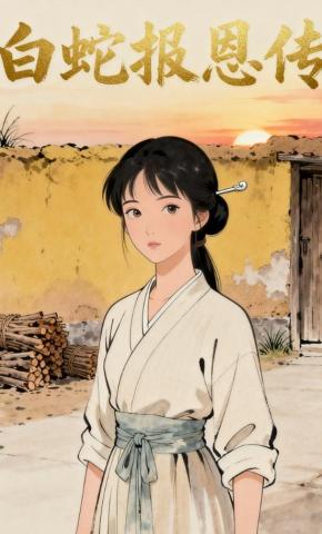 短剧《白蛇报恩传》海报