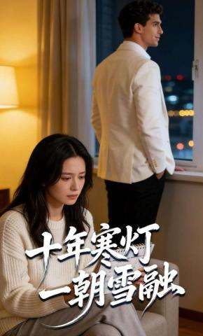短剧《十年寒灯一朝雪融》海报