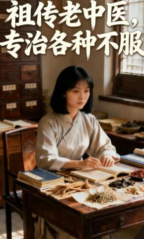 短剧《祖传老中医，专治各种不服》海报