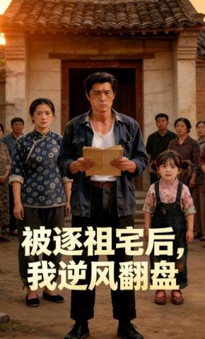 短剧《被逐祖宅后，我逆风翻盘》海报