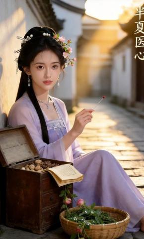 短剧《半夏医心》海报
