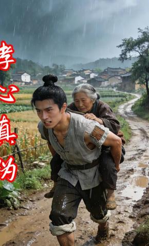 短剧《孝心真伪》海报