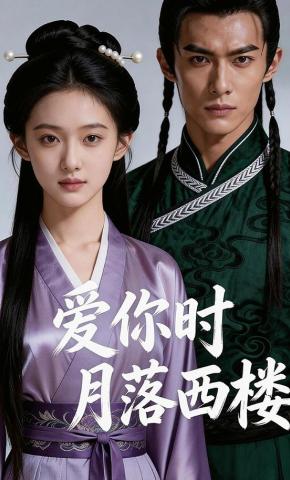 短剧《爱你时月落西楼》海报