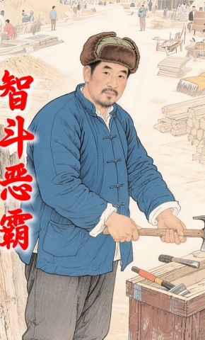 短剧《智斗恶霸》海报