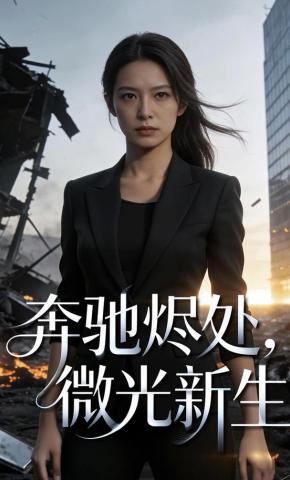 短剧《奔驰烬处，微光新生》海报