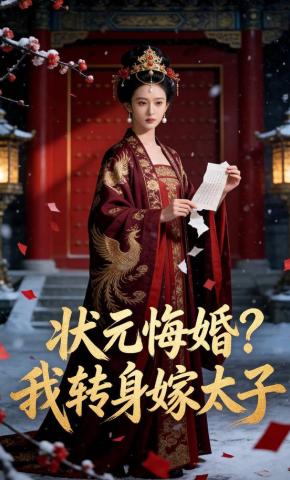 短剧《状元悔婚我转身嫁太子》海报