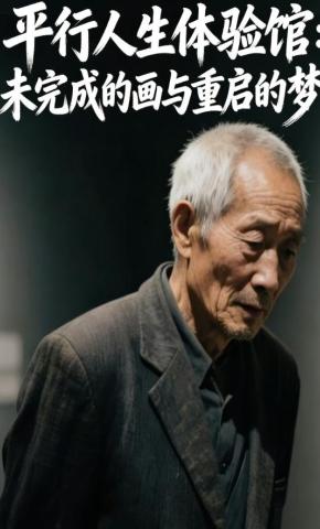 短剧《平行人生体验馆：未完成的画与重启的梦》海报