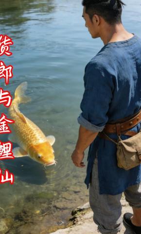 短剧《货郎与金鲤仙》海报