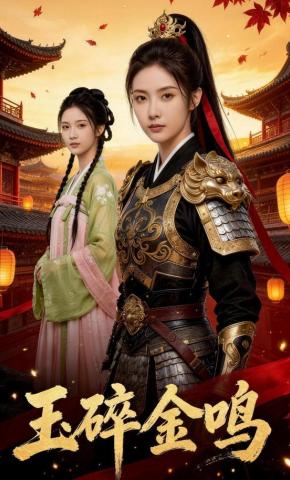短剧《玉碎金鸣》海报