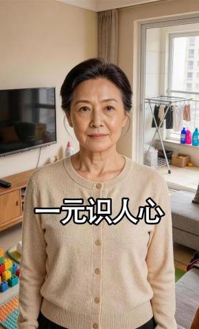 短剧《一元识人心》海报