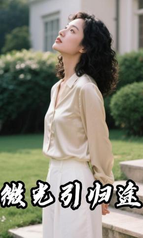 短剧《微光引归途》海报