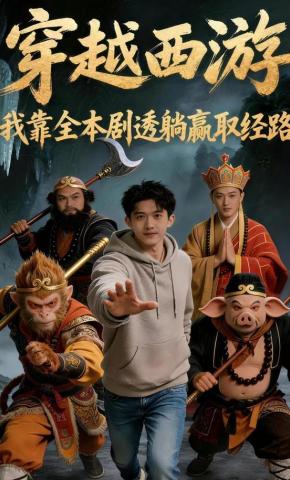 短剧《穿越西游：我靠全本剧透躺赢取经路》海报