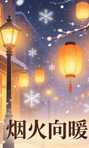 短剧《烟火向暖》海报