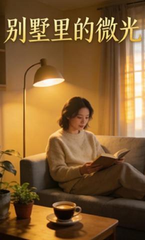 短剧《别墅里的微光》海报