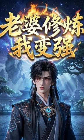 短剧《老婆修炼我变强》海报