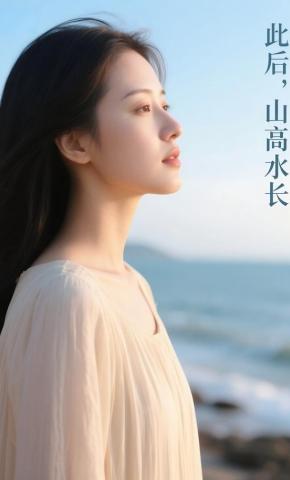 短剧《此后，山高水长》海报