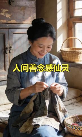 短剧《人间善念感仙灵》海报