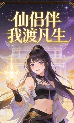 短剧《仙侣伴我渡凡生》海报