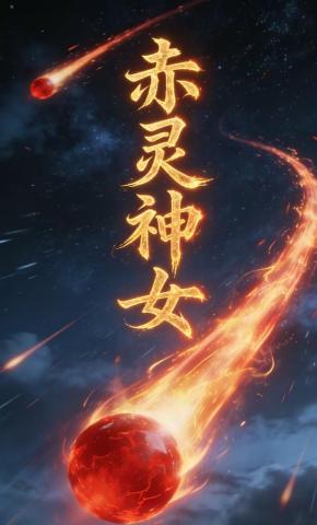 短剧《赤灵神女》海报