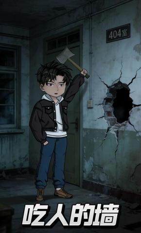 短剧《吃人的墙》海报