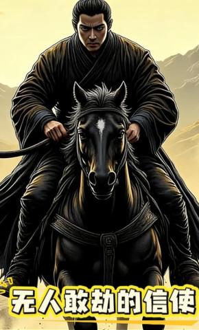 短剧《无人敢劫的信使》海报