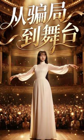 短剧《从骗局到舞台》海报