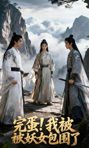 短剧《完蛋！我被妖女包围了》海报