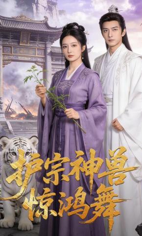 短剧《护宗神兽惊鸿舞》海报