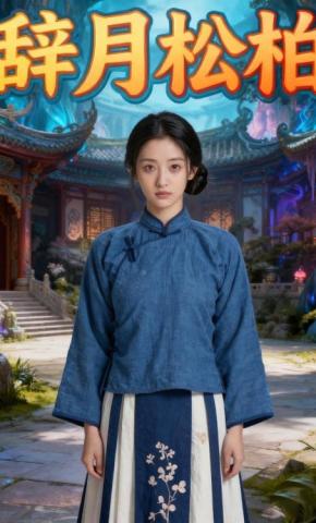 短剧《辞月松柏》海报