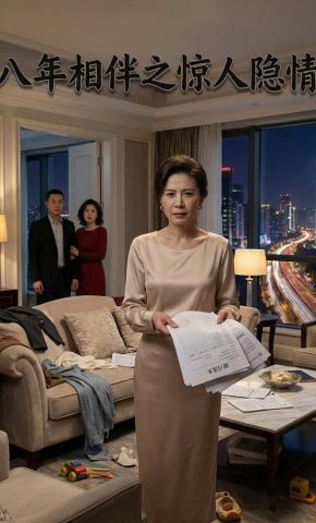 短剧《八年相伴之惊人隐情》海报