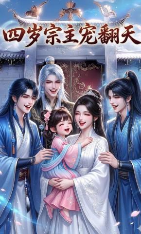 短剧《四岁宗主宠翻天》海报